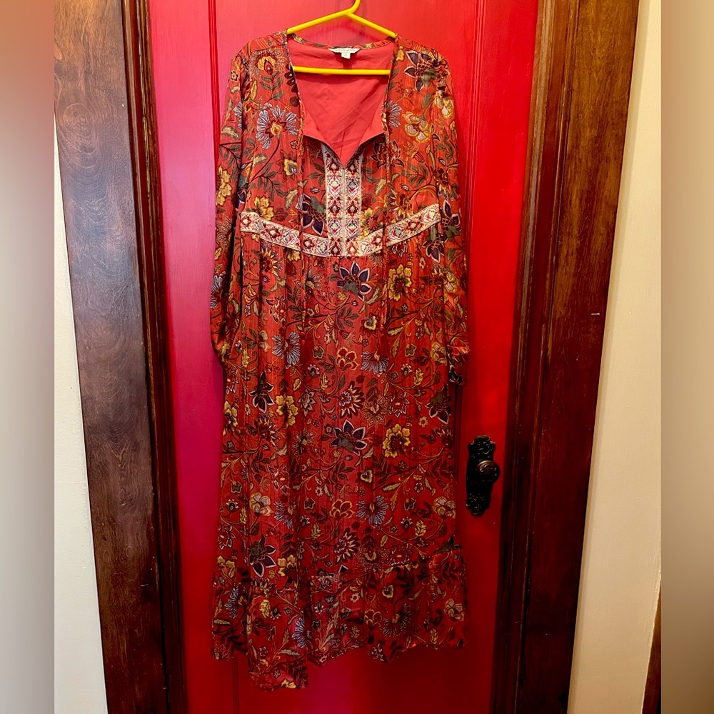 NWT Frye & Co Bossa Nova maxi boho dress